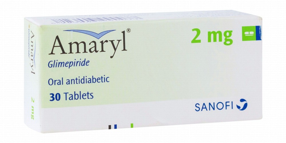 Amaryl 2mg Glimepiride Antidiabetic