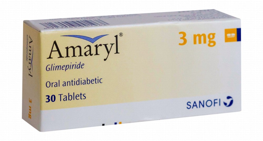 Amaryl 3mg Glimepiride Oral Antidiabetic