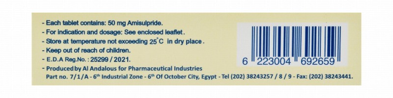 Amipride 50mg Amisulpride