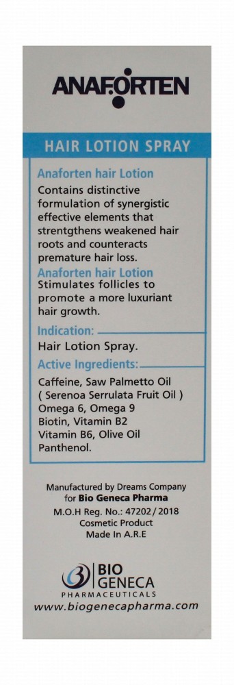 Anaforten Anti-Hair Loss Lotion Spray