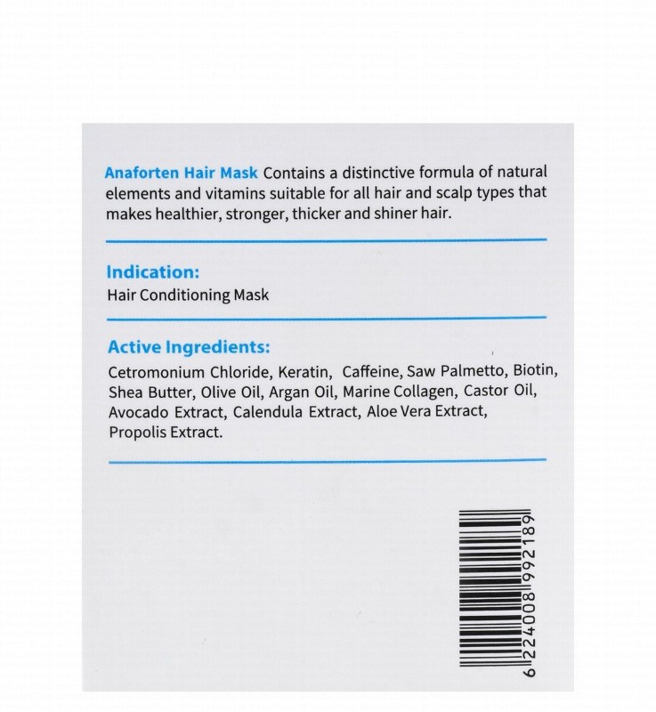Anaforten Conditioning Mask for All Hair Types