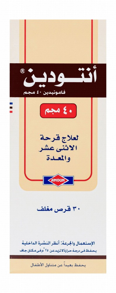 Antodine 40mg Famotidine