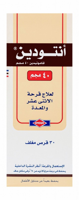 Antodine 40mg Famotidine