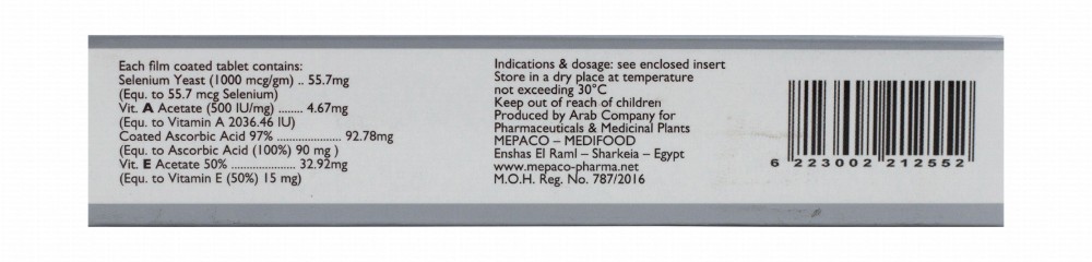 Antox Selenium, Vitamins A, C & E Dietary Supplement
