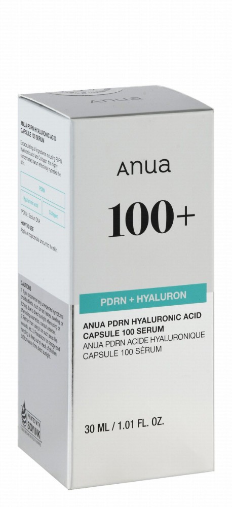 Anua 100 Plus Facial Capsule Serum with PDRN & Hyaluronic Acid