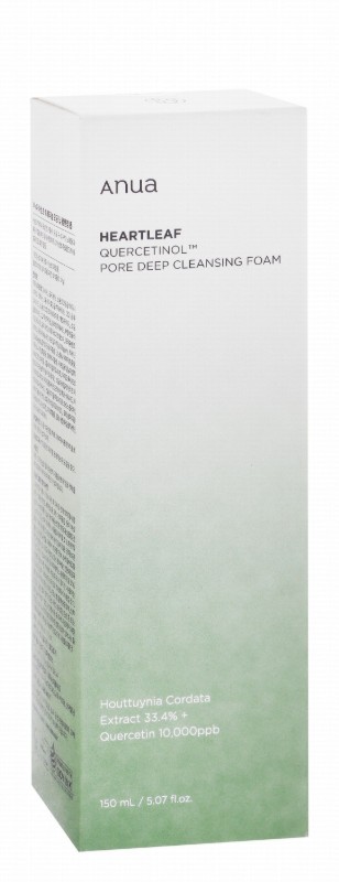 Anua Heartleaf Quercetinol Pore Deep Cleansing Foaming Facial Cleanser