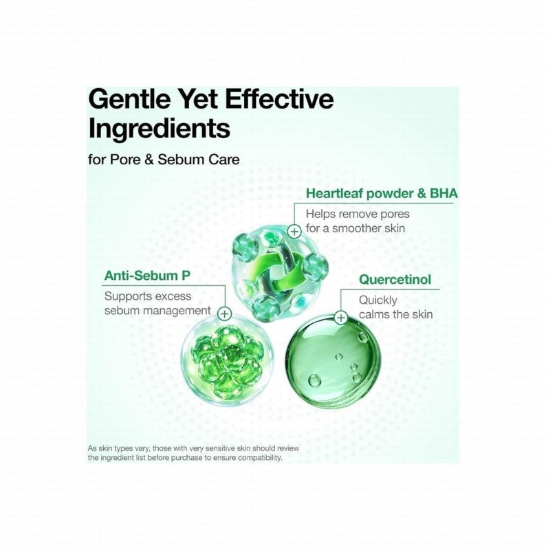 Anua Heartleaf Quercetinol Pore Deep Cleansing Foaming Facial Cleanser