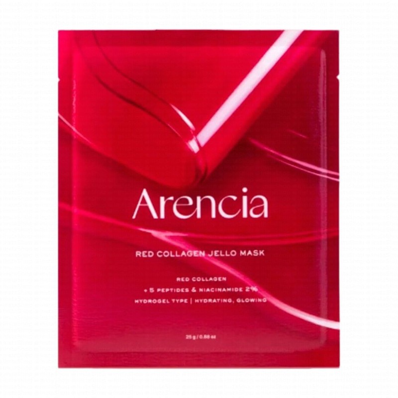 Arencia Hydrating & Glowing Red Collagen Jello Mask