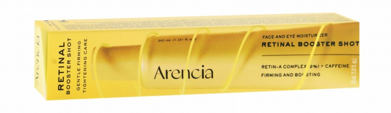 Arencia Moisturizing, Firming & Boosting Eye & Facial Booster Shot with Retinal & Caffeine