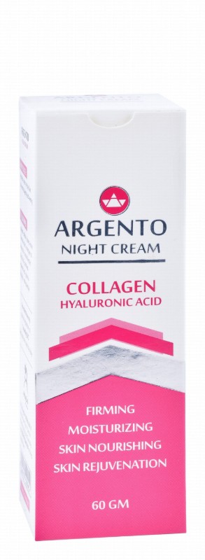 Argento Facial Night Cream with Collagen