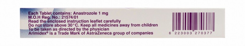 Arimidex 1mg Anastrozole
