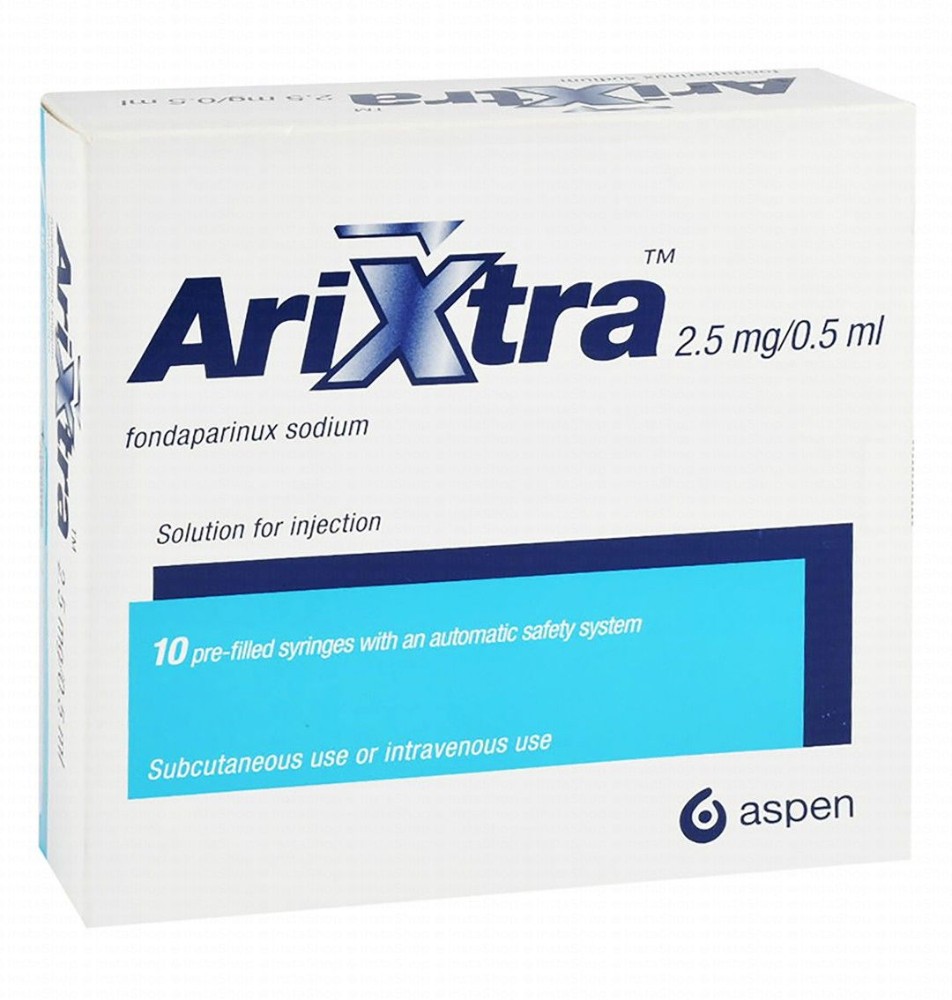 Arixtra 2.5mg/0.5ml Fondaparinux Sodium Pre-Filled Syringes for Subcutaneous or Intravenous Use