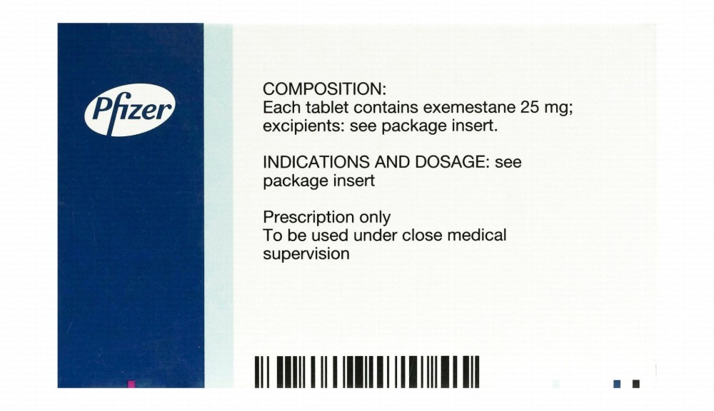 Aromasin 25mg Exemestane