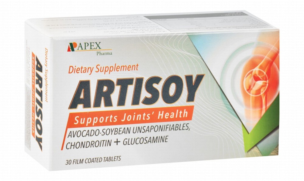 Artisoy 500mg Glucosamine Joint Health Support Supplement with Chondroitin, Avocado & Soybean Unsaponifiables