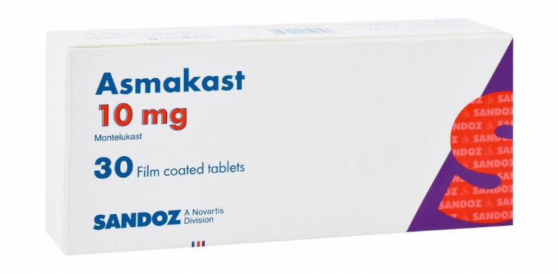 Asmakast 10mg Montelukast
