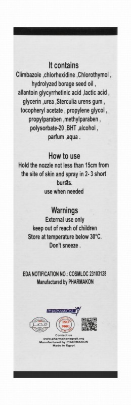 Asmazon Soothing & Moisturizing Skin Spray with Climbazole