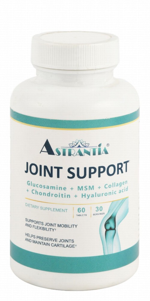 Astrantia 1500mg Glucosamine HCL & 200mg Chondroitin Sulfate Joints & Cartilages Mobility & Flexibility Support Supplement with MSM, Hydrolyzed Collagen II & Hyaluronic Acid