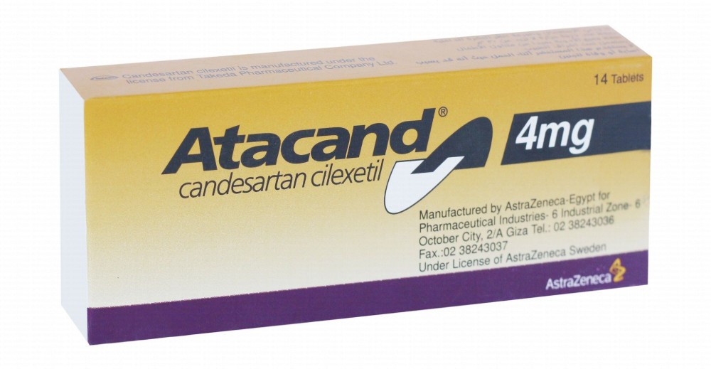 Atacand 4mg Candesartan Cilexetil