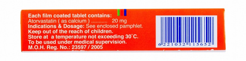 Ator 20mg Atorvastatin