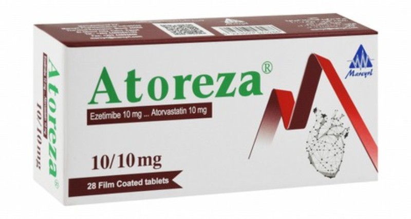 Atoreza 10mg Ezetimibe & 10mg Atorvastatin