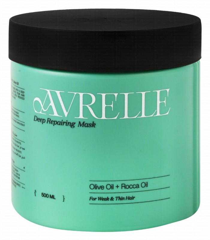 Avrelle Deep Repairing Mask with Olive & Rocca Oils for Weak & Thin Hair