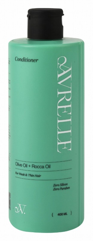 Avrelle Strengthening Conditioner with Olive & Rocca Oils for Weak & Thin Hair - silicone free, parabens free