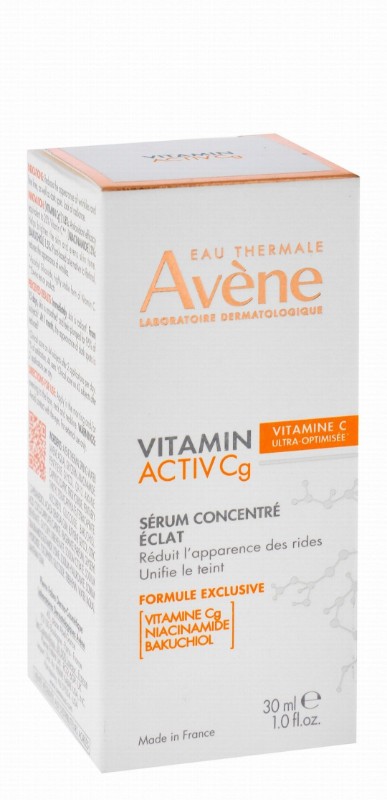 Avène Eau Thermale Activ Anti-Wrinkle Face Serum with Vitamin Cg, Niacinamide & Bakuchiol for Sensitive Skin
