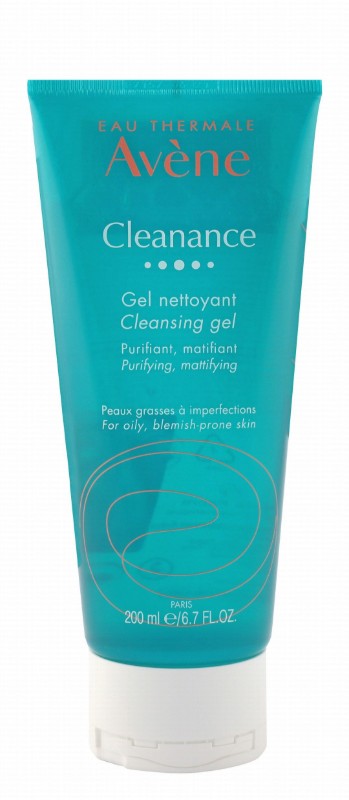 Avène Eau Thermale Cleanance Purifying & Mattifying Facial Cleansing Gel for Oily & Blemish Prone Skin