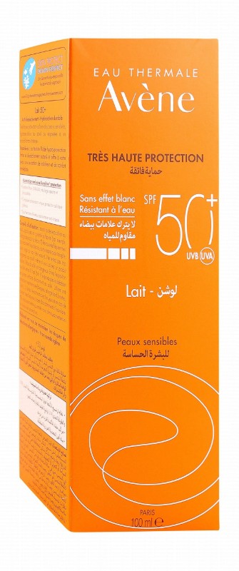 Avène Eau Thermale Very High Protection Face & Body Sunscreen for Sensitive Skin SPF50+ - non comedogenic