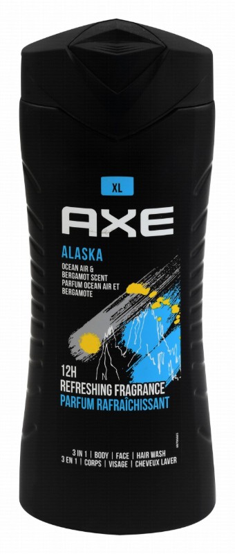 Axe Alaska 3in1 Refreshing Body, Face & Hair Wash Ocean Air & Bergamot Scent