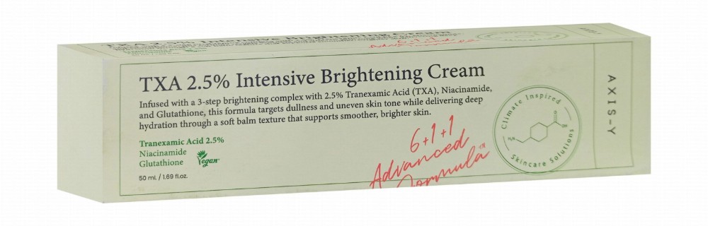 Axis-Y 2.5% TXA Intensive Brightening Face Cream with Niacinamide & Glutathione - acid free