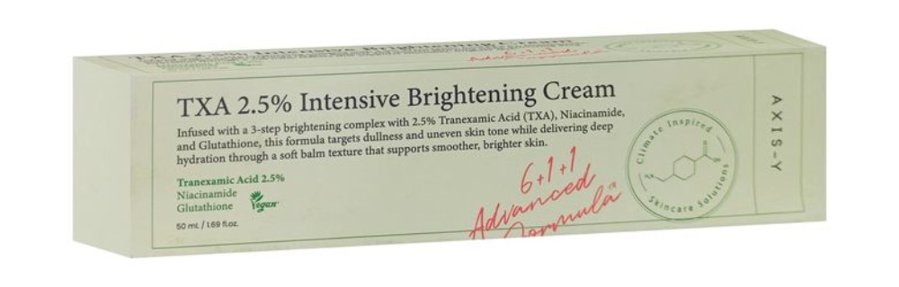 Axis-Y 2.5% TXA Intensive Brightening Face Cream with Niacinamide & Glutathione - acid free