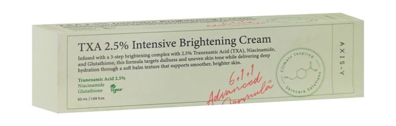Axis-Y 2.5% TXA Intensive Brightening Face Cream with Niacinamide & Glutathione - acid free