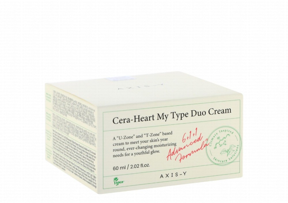 Axis-Y Cera-Heart My Type Moisturizing Duo Face Cream - vegan