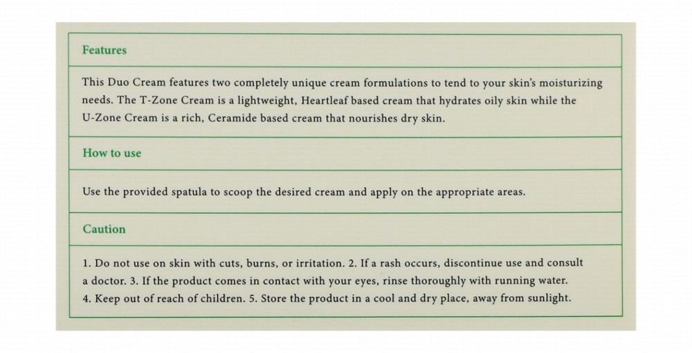 Axis-Y Cera-Heart My Type Moisturizing Duo Face Cream - vegan
