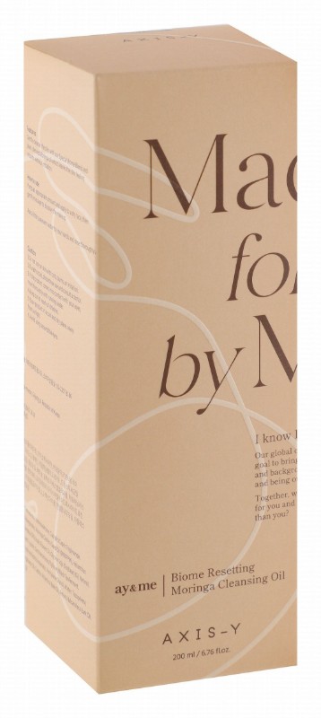 Axis-Y Made For Me By Me Biome Resetting Facial Cleansing Oil with Moringa Oil