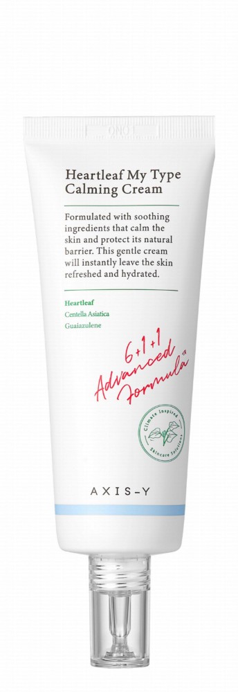 Axis-Y My Type Calming Face Cream with Guaiazulene, Heartleaf & Centella Asiatica Extracts - vegan