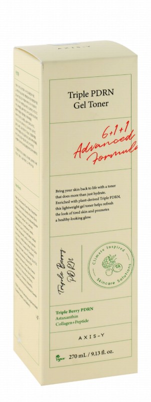 Axis-Y Refreshing Gel Facial Toner with Triple Berry PDRN, Astaxanthin & Collagen - vegan