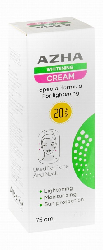 Azha Lightening & Moisturizing Face Cream SPF20+