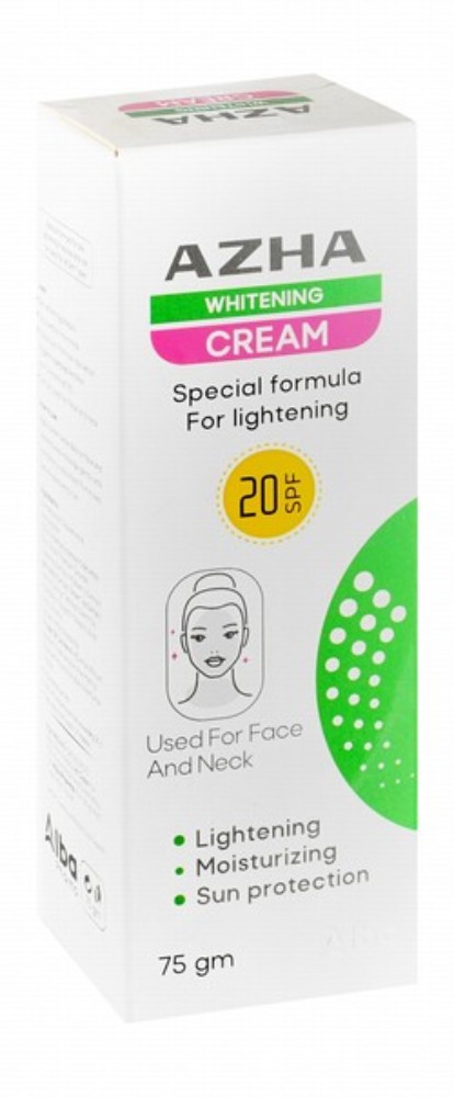 Azha Lightening & Moisturizing Face Cream SPF20+