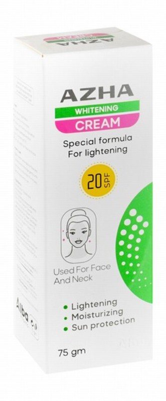 Azha Lightening & Moisturizing Face Cream SPF20+