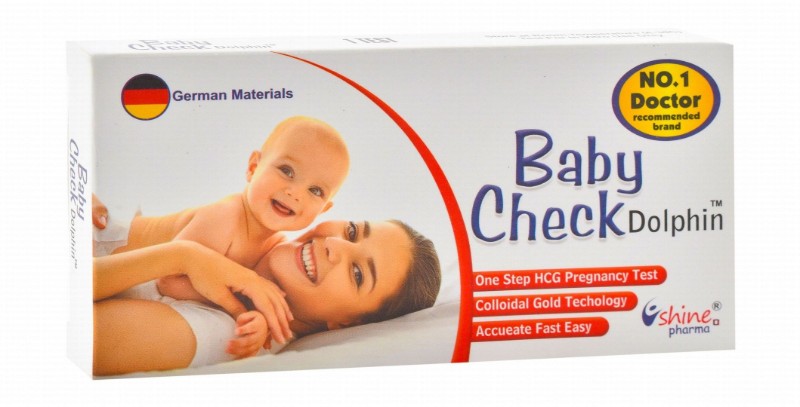 Baby Check Dolphin One Step HCG Pregnancy Test Kit