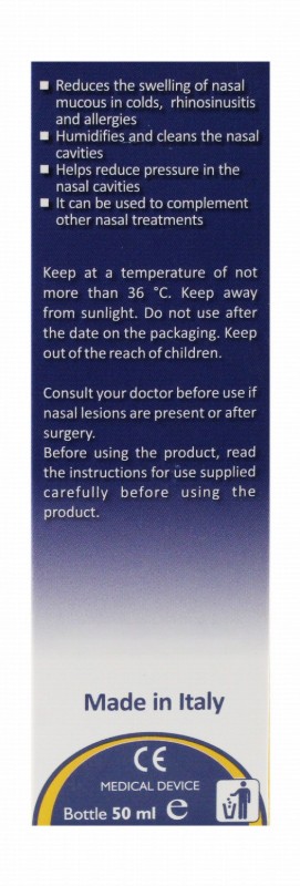 Baby Nadif Hypertonic Sea Water Nasal Decongestant Spray - propellants free