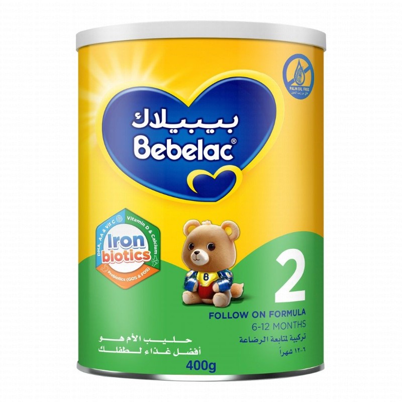 Bebelac Forti Nutri Follow-On Milk Formula with Vitamin D, Iron & Calcium Stage 2 (6-12 Months)