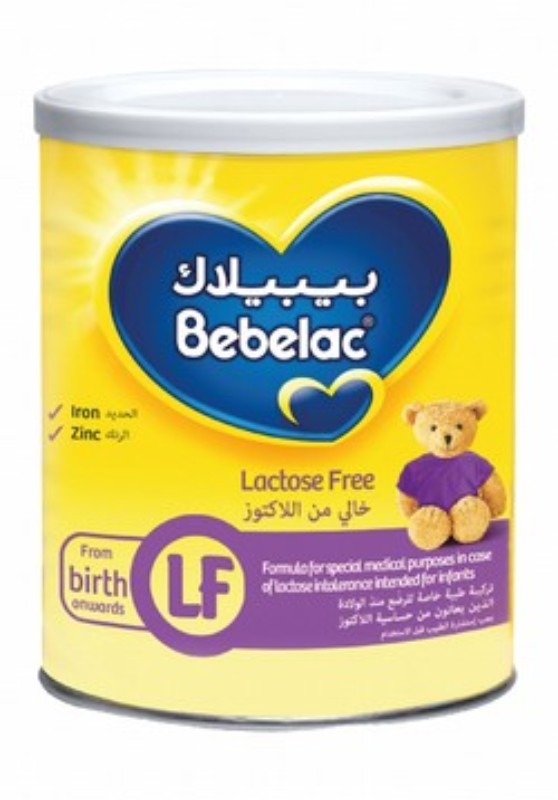 Bebelac Infant Lactose Free Milk Formula with Iron & Zinc (0+ Months)
