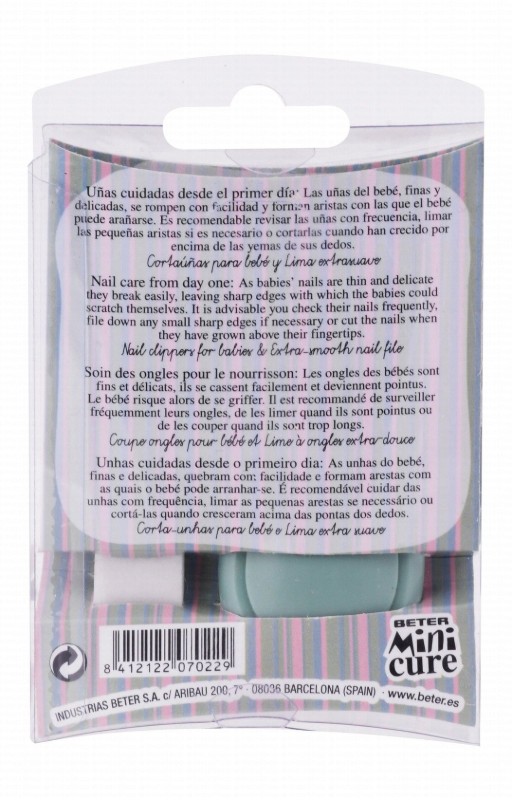 Beter Minicure Green Nail Kit for Babies