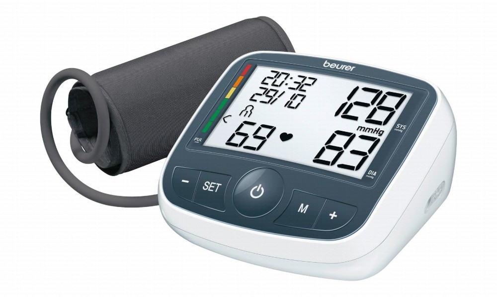 Beurer BM 40 Automatic Upper Arm Blood Pressure Monitor with Mains Adaptor