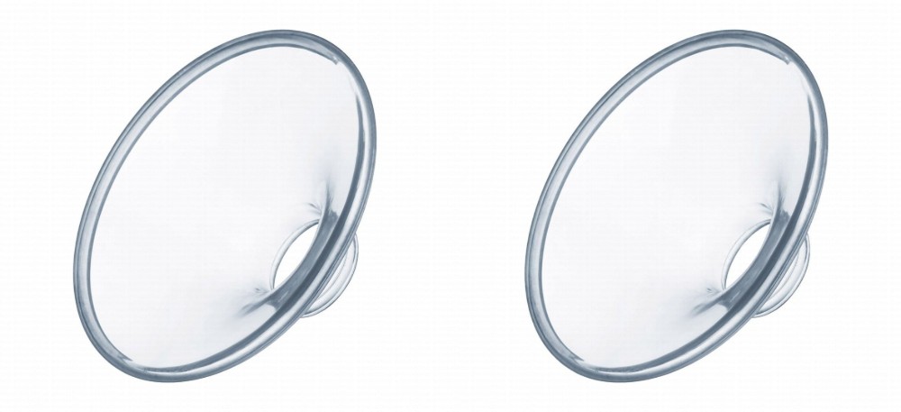 Beurer BY40 White & Yellow Electric Breast Pump - BPA free