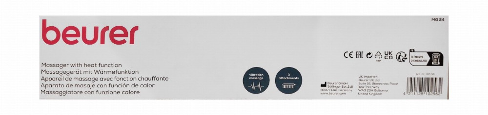 Beurer Massager with Heat Function - MG 24