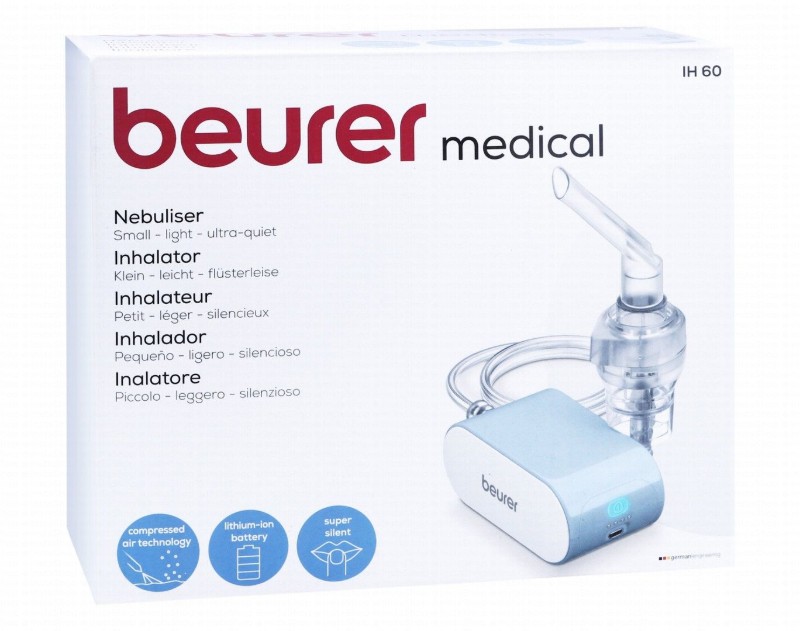 Beurer Medical Small Ultra Quiet Nebulizer - IH 60